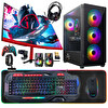 Turbox Tx5026 Intel Core i5 9400F 27" 16 GB RAM 1 TB SSD 4 GB RX560 GDDR5 Curved FreeDOS Oyun Bilgisayarı