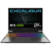 Casper Excalibur G870.1265-DFA0A-B Intel Core i7 12650H 32 GB RAM 1 TB NVMe SSD Gen4 6 GB RTX4050 W11Home Gaming Laptop