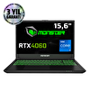 Monster Tulpar T5 V23.4.5 Intel Core i7 12700H 32 GB RAM 1 TB SSD 8 GB RTX 4060 Windows 11 Home  15,6" FHD 144 Hz Oyun Bilgisayarı