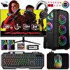 Xaser XSR499 AMD Ryzen 7 5700X 24" 16 GB RAM 1 TB M.2 NVMe SSD 8GB RX580 FreeDOS Gaming Masaüstü