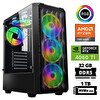 Xaser Delux X44 Ryzen 5 7500F 32 GB RAM DDR5 RAM 1 TB M.2 NVMe SSD 8GB RTX4060 Ti FreeDOS Masaüstü Oyuncu Bilgisayarı