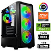 Xaser Delux X24 Ryzen 5 8400F 32 GB RAM DDR5 RAM 1 TB M.2 NVMe SSD 8GB RTX4060 Ti FreeDOS Masaüstü Oyuncu Bilgisayarı