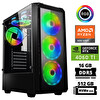 Xaser Delux X13 Ryzen 5 8400F 16 GB DDR5 RAM 512 GB M.2 NVMe SSD 8GB RTX4060 Ti FreeDOS Masaüstü Oyuncu Bilgisayarı