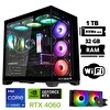 Xaser Lexus X20 i9 14900KF 32 GB RAM DDR5 1 TB M.2 NVMe SSD 8 GB RTX4060 FreeDOS Oyuncu Bilgisayarı