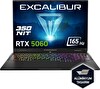 Casper Excalibur G915 i7-13620H 32GB 500GB 8GB RTX5060 165HZ 16" Freedos Gaming Laptop G915.1362-DV60X-C