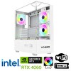 Xaser XSR1105 Intel Core i7-14700F 32 GB DDR5 RAM 1 TB M.2 NVMe SSD 8 GB RTX4060 Beyaz FreeDOS Masaüstü Oyun Bilgisayarı
