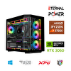 Eternal Power Ryzen 7 5700X 32G DDR4 1 TB M.2 RTX3060 A520 A650W Oyun Bilgisayarı