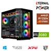 Eternal Power Ryzen 7 5700X 32G DDR4 1 TB M.2 RTX3080 A520 A650W Oyun Bilgisayarı