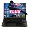 Gameraider FLUX GR16 H760180S32C-TR001 i7-14650HX 16" 32 GB RAM DDR5 2 TB SSD RTX 5060 8 GB 115W 2.5K QHD 180Hz FreeDOS