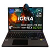 Gameraider IGNIA GR16 Intel Core i9-14900HX 16" 32 GB RAM DDR5 2 TB SSD RTX 5070Ti 12 GB 140W 2.5K QHD 300Hz FreeDOS
