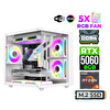 Xaser Astra X160 Ryzen 5 5600X 32 GB RAM 1 TB SSD M.2 Nvme 8GB RTX5060 FreeDOS Oyuncu Bilgisayarı