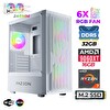 Xaser Astra X460 Ryzen 7 7800X3D 32 GB RAM DDR5 1 TB SSD M.2 Nvme 16 GB RX9060XT Sıvı Soğutmalı FreeDOS Oyuncu Bilgisayarı
