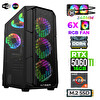 Xaser Astra X20 Ryzen 5 5600X 32 GB RAM 1 TB SSD M.2 Nvme 16 GB RTX5060Ti Sıvı Soğutmalı FreeDOS Oyuncu Bilgisayarı