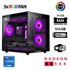 Xaser Cube X150 i5 12400F 16GB Ram 512GB M.2 NVMe SSD 8GB RX580 Oyuncu Tavsiye Sistem