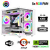 Xaser Eco X190 Ryzen 5 8400F 32 GB RAM DDR5 1 TB SSD M.2 NVMe 16GB RTX5060Ti FreeDOS Gaming Masaüstü