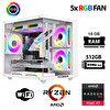Xaser Eco X50 Ryzen 5 7500F 16GB Ram 512GB M.2 NVMe SSD 16GB RX9060 XT Oyun Hazır Sistem