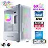 Xaser Astra X700 i5 14400F 32 GB RAM DDR5 1 TB SSD M.2 NVMe 16GB RX9060 XT Sıvı Soğutmalı FreeDOS Tavsiye Oyuncu Bilgisayarı