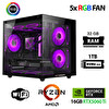 Xaser Eco X240 Ryzen 5 7500F 32GB DDR5 Ram 1TB M.2 NVMe SSD 16GB RTX5060Ti Oyun Hazır Sistem