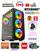 Zeiron Ayvass X20 Ryzen 5 8400F Ddr5 32GB 5600MHZ RAM 1TB M.2 NVMe SSD 8GB GDDR7 RTX5060Ti Sıvı Soğutmalı Gaming