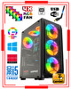 Zeiron Ares RX25 Intel Core i5 14400F 16GB Ddr4 RAM 512GB M.2 SSD 1TB HDD 8GB 256BIT RX580 Gaming Masaüstü