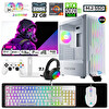 Xaser Astra X400 Ryzen 7 5700X 32GB RAM 1TB M.2 NVMe SSD 16GB RTX5060 Ti Sıvı Soğutmalı 24.5"  Tavsiye Sistem