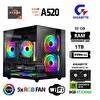 Xaser Giga X30 Ryzen 7 5700X 32GB RAM 1TB M.2 NVMe SSD 8GB RTX5060 Gigabyte Oyuncu OEM Paket