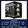 Xaser Thor X50 i5 12400F 32GB RAM 1TB M.2 NVMe SSD 16GB RTX5060Ti Sıvı Soğutmalı Oyuncu Hazır Tavsiye Sistem