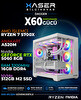 Xaser Dagger X60 Ryzen 7 5700X 16GB RAM 512GB M.2 NVMe SSD 8GB RTX5060 Sıvı Soğutmalı Oyuncu Bilgisayarı
