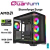 Quantum Gaming Stormforge Surge Ryzen 7 5700X 16GB DDR4 1TB NVMe RTX5060 8GB Masaüstü Oyuncu Bilgisayarı