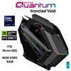 Quantum Gaming Ironclad Void Ultra 5 245KF 16GB DDR5 1TB NVMe RTX5060Ti 16GB FreeDOS Oyuncu Bilgisayarı