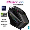 Quantum Gaming Ironclad Rift Ultra 5 245KF 16 GB DDR5 RAM 512 GB NVMe SSD 8 GB RTX5060 FreeDOS Masaüstü Oyun Bilgisayarı