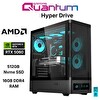 Quantum Gaming Hyper Drive Ryzen 7 5700X 16 GB DDR4 RAM 512 GB NVMe SSD 8 GB RTX5060 FreeDOS Masaüstü Oyun Bilgisayarı
