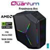Quantum Gaming Frostnova Arc Ryzen 7 5700X 16 GB DDR4 RAM 1 TB NVMe SSD 16 GB RTX5060Ti FreeDOS Masaüstü Oyun Bilgisayarı