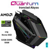 Quantum Gaming Ironclad Abyss 7 7800X3D 32 GB DDR5 RAM 1 TB NVMe SSD 16 GB RTX5060Ti FreeDOS Masaüstü Oyun Bilgisayarı