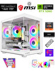 Zeiron Mini X32 AMD Ryzen 5 7500F-MSI A620M-B- Geforce Rtx 5060 X2 Ice-1TB M.2-16GB DDR5 Beyaz-Oem Oyuncu Paket