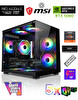 Zeiron GTA-VI Mini AMD Ryzen 5 7500F-MSI A620M-B  Geforce RTX 5060 X2 ICE-512GB M.2-16GB DDR5 Siyah-Oem Oyuncu Paket