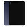 Gpack Huawei MatePad 10.4" Silikon Arkası Buzlu Kenar Şeffaf Siyah Kılıf