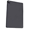 Gpack Samsung Galaxy Tab S6 Lite P610 10.4" Tablet Süper Silikon Arkası Buzlu Siyah Kılıf