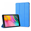 Microsonic Samsung Galaxy Tab A 8'' T290 Smart Case Ve Arka Kılıf Mavi