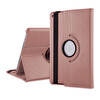 Microsonic 360 Rotating Stand Deri Kılıf Ipad 5 Air Rose Gold