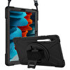 Microsonic Samsung Galaxy Tab S7 Plus T970 Kılıf Heavy Defender Siyah