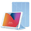 Microsonic Apple Ipad 10.2'' 8. Nesil Kılıf (a2270-a2428-a2429-a2430) Origami Pencil Mavi