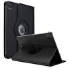 Microsonic Apple Ipad Pro 12.9'' 2021 5. Nesil Kılıf (a2378-a2461-a2379-a2462) 360 Rotating Stand Deri Siyah