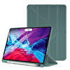 Microsonic Apple iPad Pro 11" 2021 3. Nesil Kılıf (A2377-A2459-A2301-A2460) Origami Pencil Koyu Yeşil