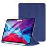 Microsonic Apple iPad Pro 11" 2021 3. Nesil Kılıf (A2377-A2459-A2301-A2460) Origami Pencil Lacivert