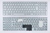 Retro Casper Nirvana CSD CGU C15M İle Uyumlu Notebook Klavye - SilVer - TR