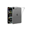 Newface Apple iPad Pro 11 (2024) Kılıf Anti Shock Tablet Silikon - Şeffaf