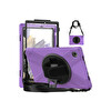 Newface Samsung Galaxy X200 Tab A8 10.5 Kılıf Amazing Tablet Kapak - Mor