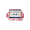 Newface Apple iPad 10.2 (7.Nesil) Kılıf Karakter Tablet Silikon - Açık Pembe