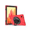 Newface Samsung Galaxy T220 Tab A7 Lite 8.7 Kılıf Amazing Tablet Kapak - Kırmızı